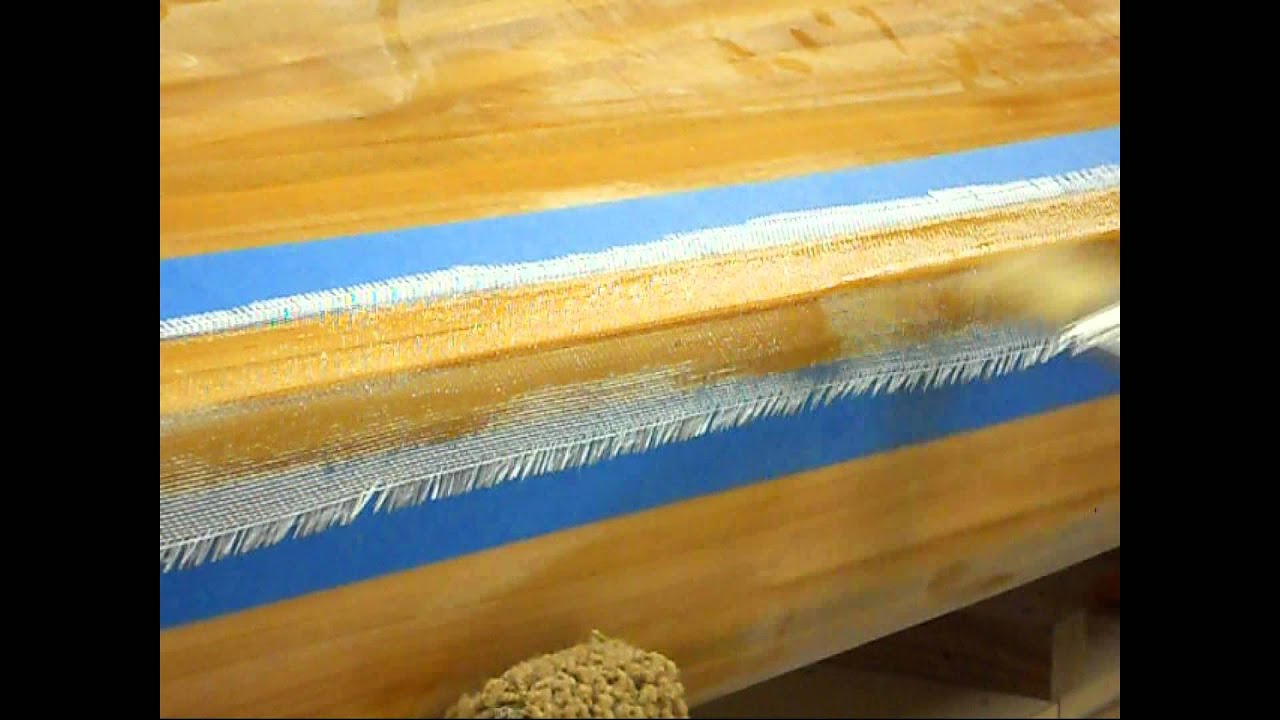 Fiberglassing the Seam Between the Deck and the Hull NM YouTube