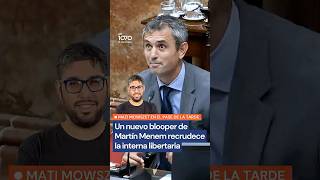 MILEI EN EL ABISMO: Un nuevo blooper de Martín Menem recrudece la interna libertaria