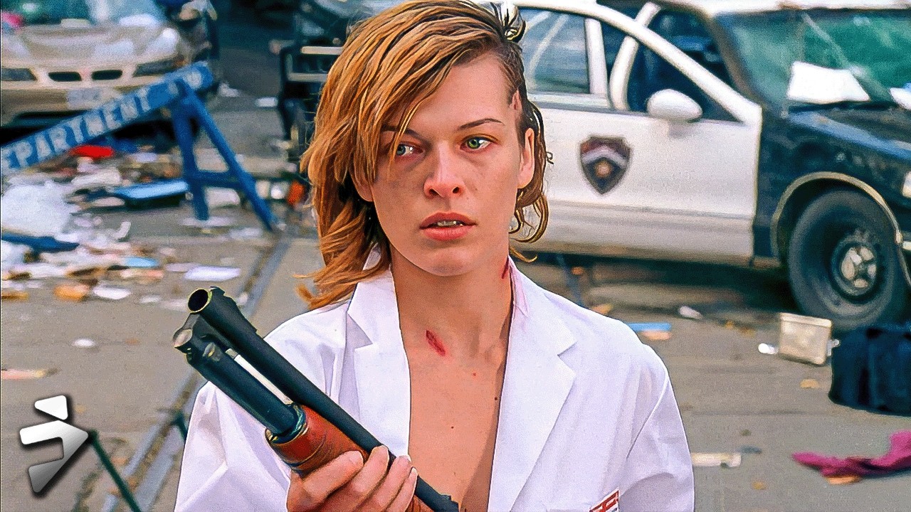 RESIDENT EVIL | Apocalyptic City Scenes From All Movies