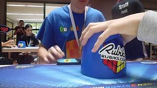 Luboš Bartík - 9.52 official Rubik's cube average - /Moravian record/