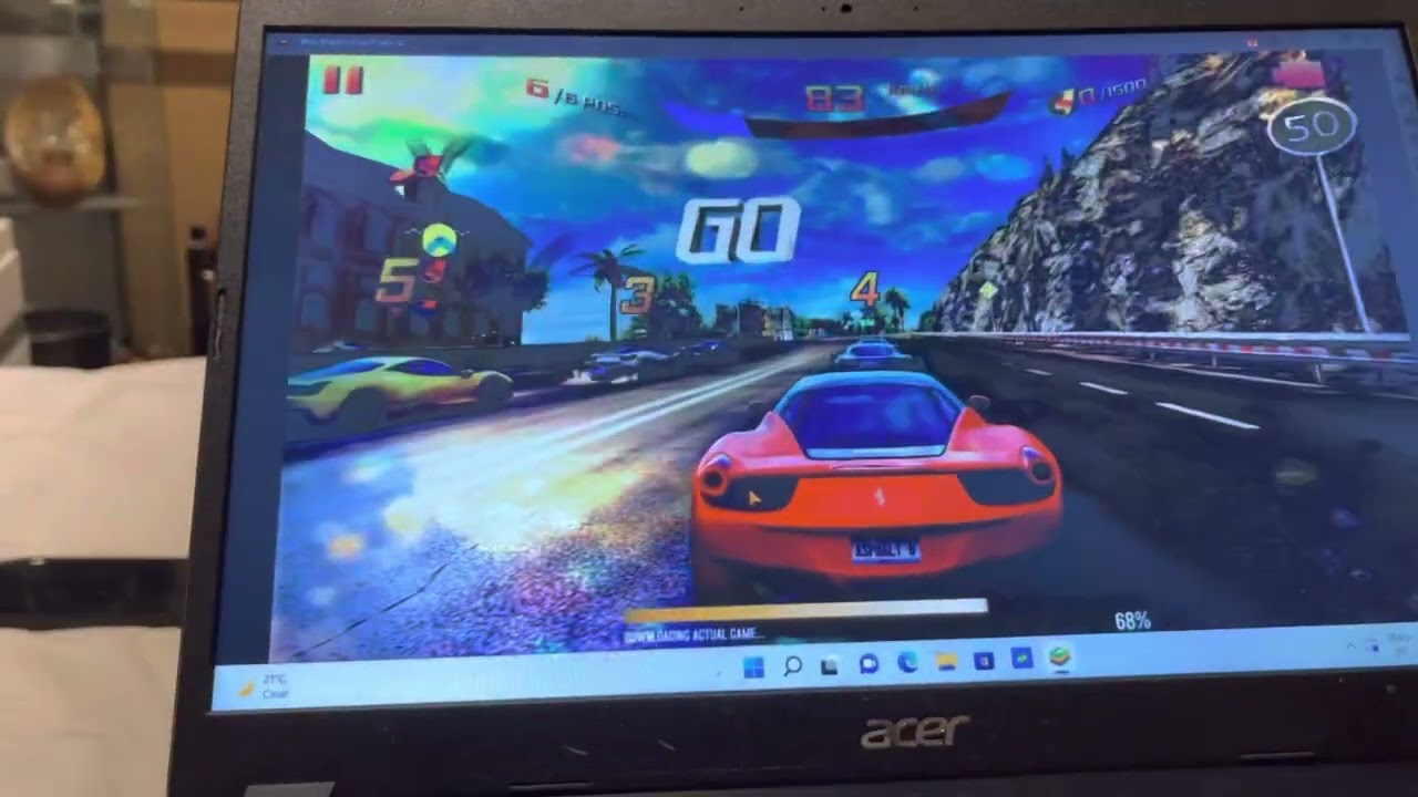 Asphalt 8 - Tutorial and Mini-game in Azure Coast