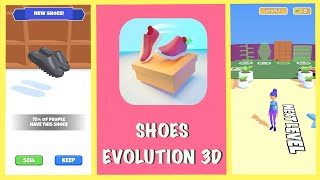 Shoes Evolution 3D Gameplay Walkthrough  | iOS & Android | by Homa & Play Holding screenshot 1