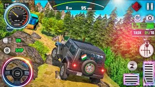 😱Extreme Jeep Driving Simulator | 😈Offroad SUV 4x4 Hummer Hill Drive | Android Gameplay walkthrough screenshot 4