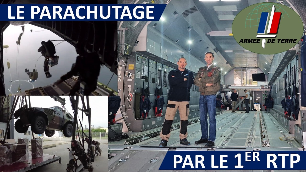 [🇫🇷] LE PARACHUTAGE DANS L'ARMÉE - avec le 1er Régiment du Train Parachutiste