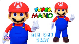 Making 'Super Mario' with Air Dry Clay / Foam Clay
