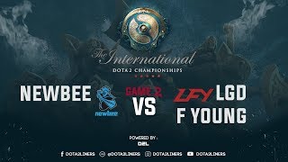 Details The International 2017 | Newbee vs LGD Forever Young [Game 1] LIVE Guide