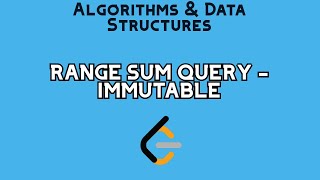 Google Coding Interview Question - Range Sum Query - Immutable