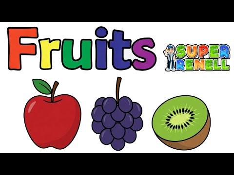 Kids Songs [Desenho Infantil] | Baby Cartoon | Educational Toddler Learning Video | Fruit Name Quiz