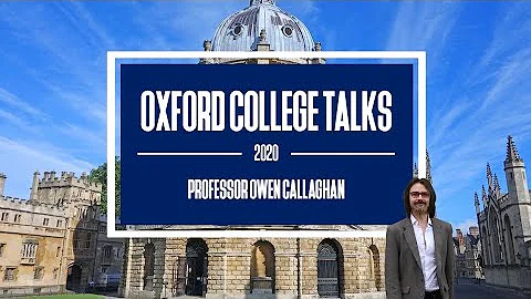 Oxford Talks - Owen Callaghan & Kurt Baker