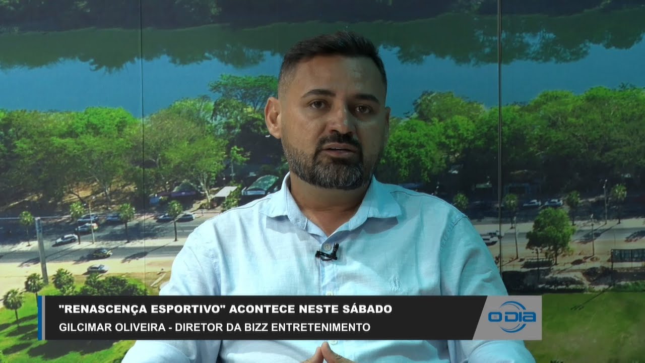 Gilcimar Oliveira, diretor da Bizz Entretenimento, divulga evento “Renascença Esportivo” 13 10 2023