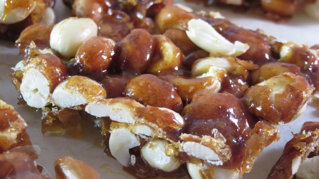 Recette Des Cacahuetes Caramelisees A L Antillaise Youtube