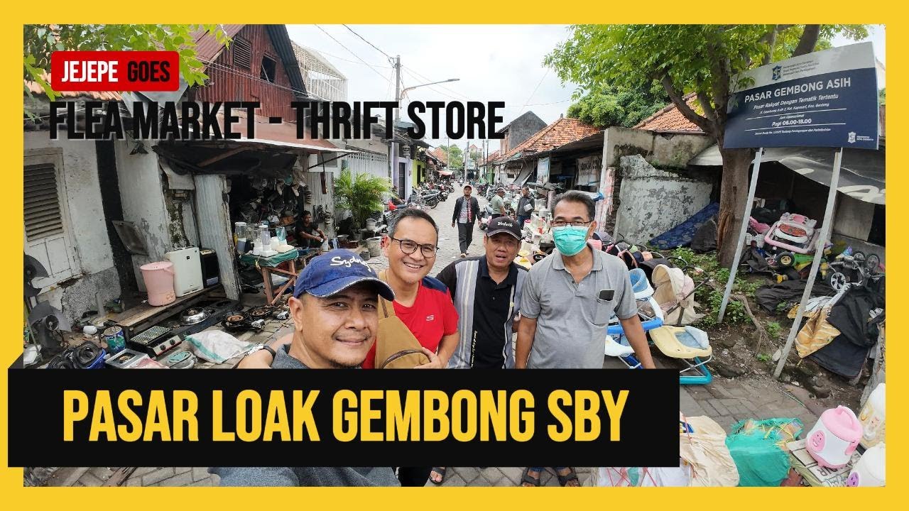 Menelusuri Pasar Loak Gembong Kapasari
