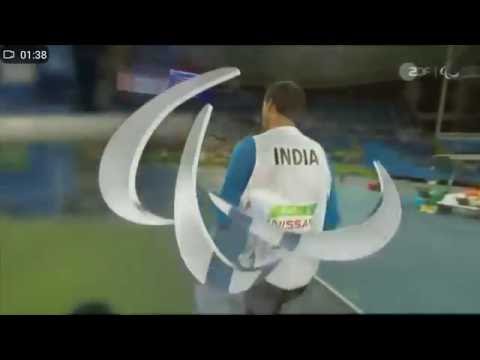 Devendra Jhajharia Javelin Throw in Rio Paralympics 2016