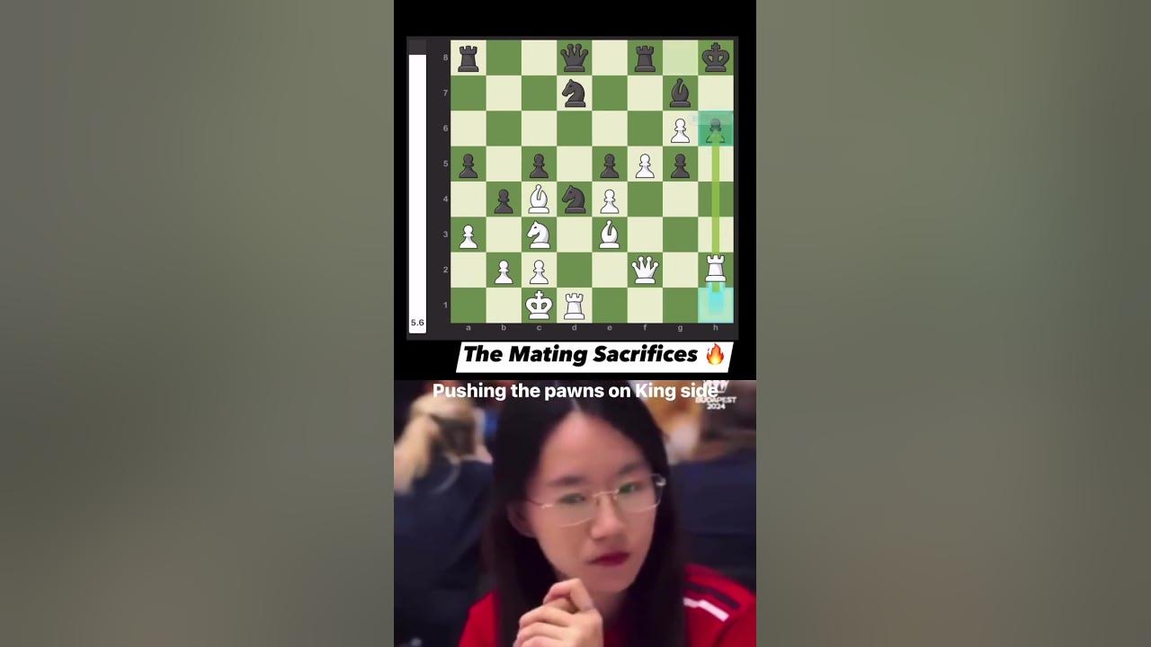 The Mating Sacrifices 🔥#chess #checkmate #chessstrategy #chessmate #chessculture  #youtubeshorts