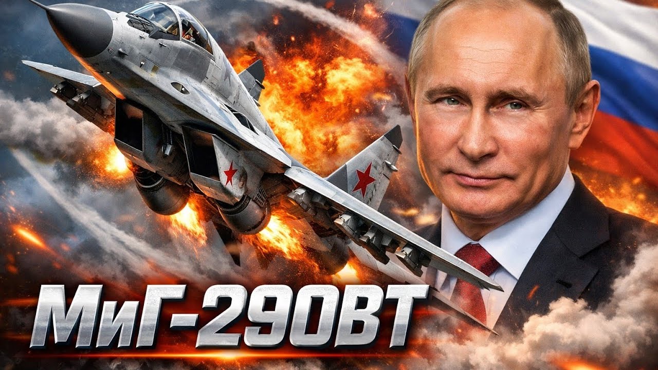 🔥 ШОК! Секретная мощь МиГ-29ОВТ — Самый манёвренный истребитель России!