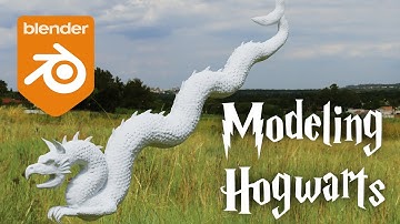 Modeling Hogwarts: Greenhouse Dragon Sculpt Pt. 1 (Base Mesh & Sculpting)