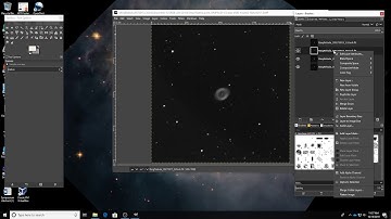 Creating Basic LRGB Astrophotography Images in GIMP