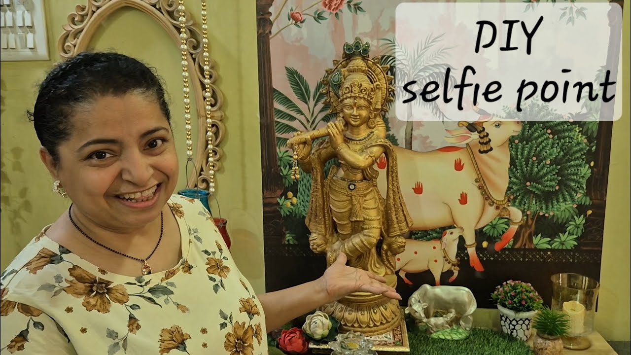 DIY selfie point l करायला गेली एक आणि झाले दुसरेच  ll (vlog#119)