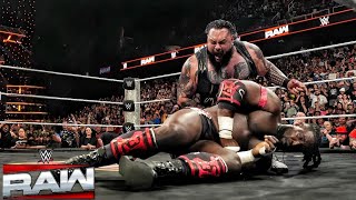 WWE 19 September 2026 Oba Femi & La Knight Vs The Vision Full Match WWE Raw Highlights screenshot 4