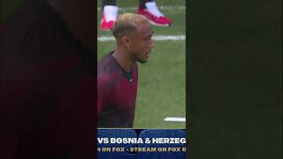 Canada vs Bosnia LIVE on FOX! Epic Pre-Game Warm-up! #shorts