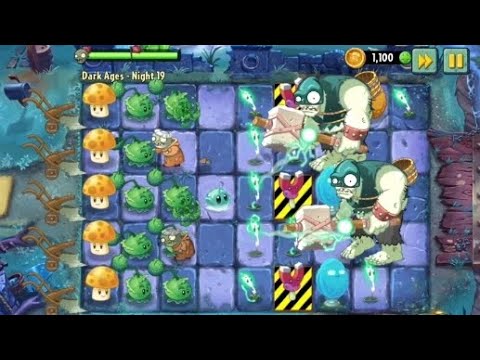 Plants vs Zombies 2 ||| Dark Ages Night 19 - YouTube