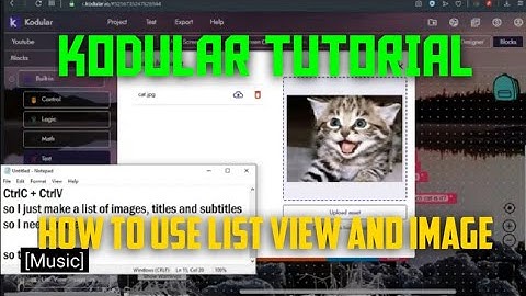 Kodular Tutorial | Intro to List View Image