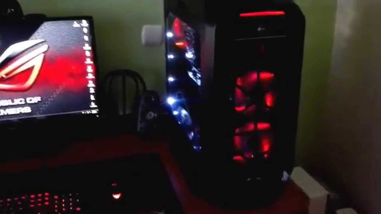 Republic Of Gamers  Corsair 780T  Best Air Cooling Build By Hellfire. !!