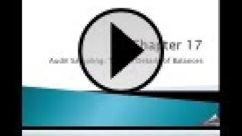 Audit Sampling for Tests of Details of Balances