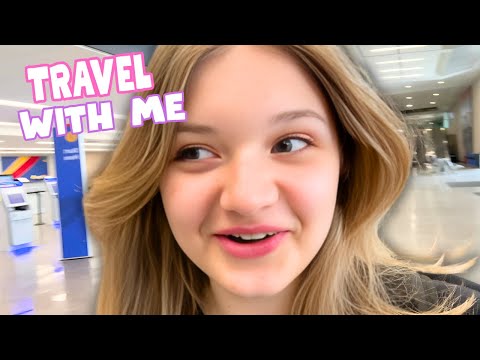 FLY with ME TRAVEL VLOG for TEENS! *pov: you're my travel bff..