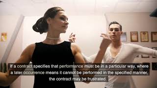 Contract law - Discharge by frustration  www.e-lawresources.co.uk
