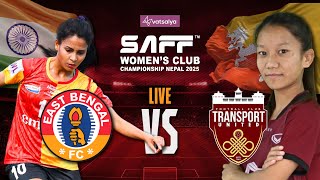 Vatsalya SAFF Women’s Club Championship | East Bengal FC (IND) vs Transport United Ladies FC (BT) screenshot 1