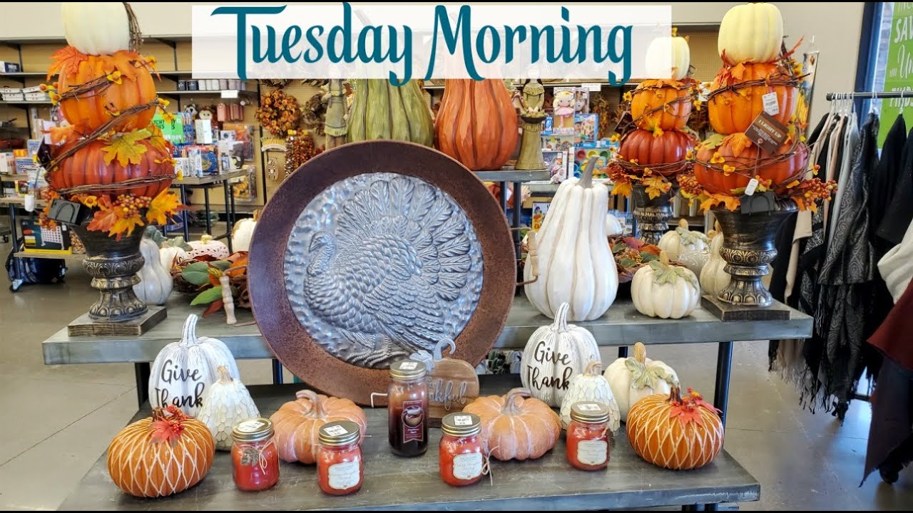 Tuesday Morning FALL HOME DECOR * COME WITH ME 2020 YouTube