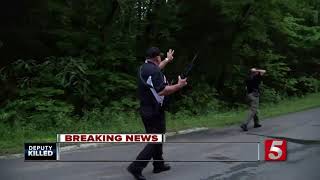 Manhunt Underway For Suspect Who Shot, Killed Dickson Co. Deputy