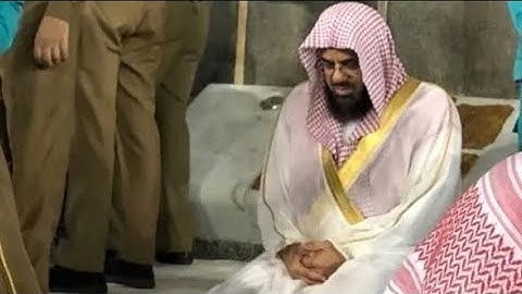 ﴿ذلك عالم الغيب والشهادة العزيز الرحيم﴾ من أخشع وأجمل تلاوات الشيخ سعود الشريم سورتي السجدة والإنسان