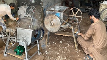 Unbelievable Skill! How Experts Build the Dough Kneading Mixer in Local Workshop | How It