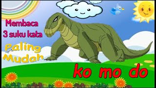 Belajar Membaca 3 Suku kata Paling Mudah