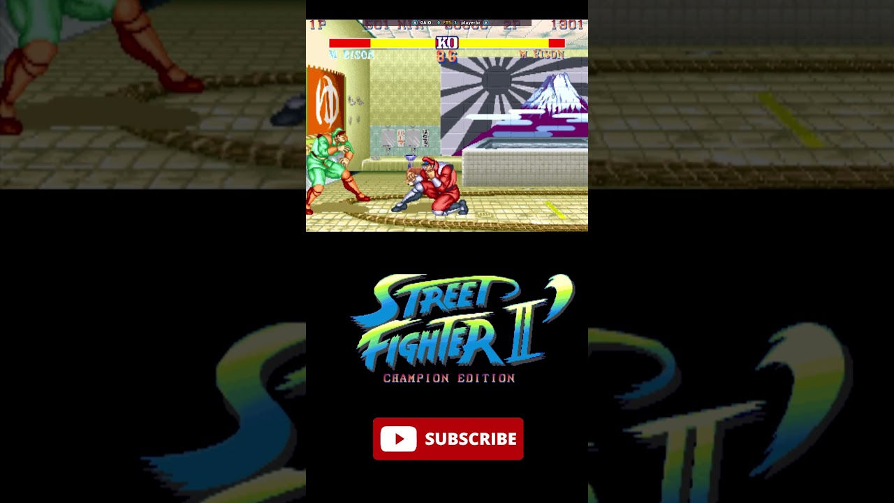 [Arcade] Street Fighter2 CE GAIO. VS playerbr 