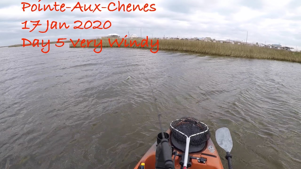 Louisiana Kayak Fishing In Windy Conditions PointeAuxChenes For