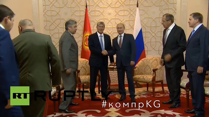 Глава МИД РФ Сергей Лавров в шоке, от уровня Атамбаева. #атамбаев_кетсин  #компрkg