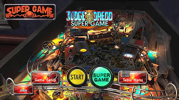 Judge Dredd Super Game The Pinball Arcade DX11 Full HD 1080p