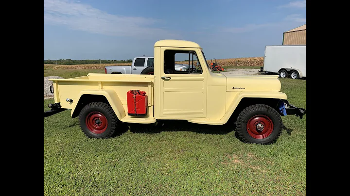 1951 Willys Jeep Overland Pickup for sale at Auction!