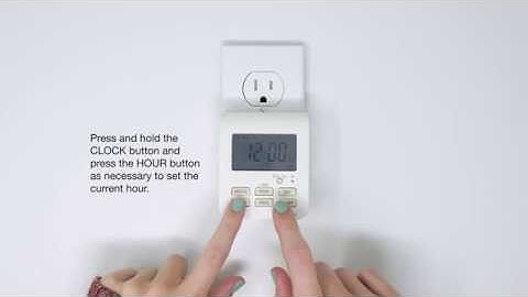 Woods 50009WD Indoor 7 Day Heavy Duty Digital Plug In Timer, 2 Grounded Outlets