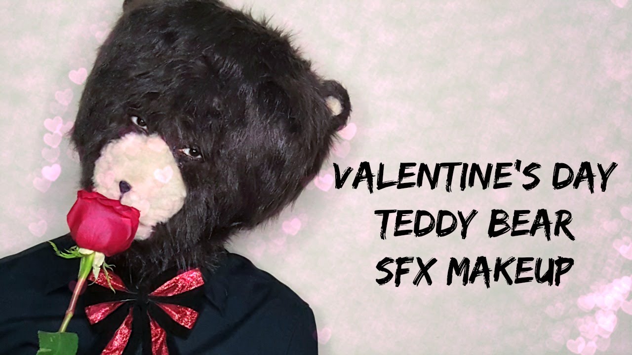 Valentine's Day Teddy Bear SFX Makeup YouTube
