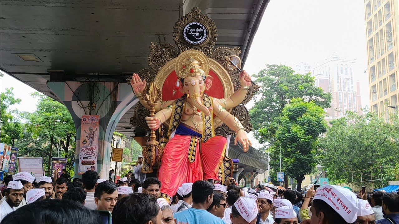 Maha Ganpati aagman Mumbai Parel workshop 17/08/2025 live