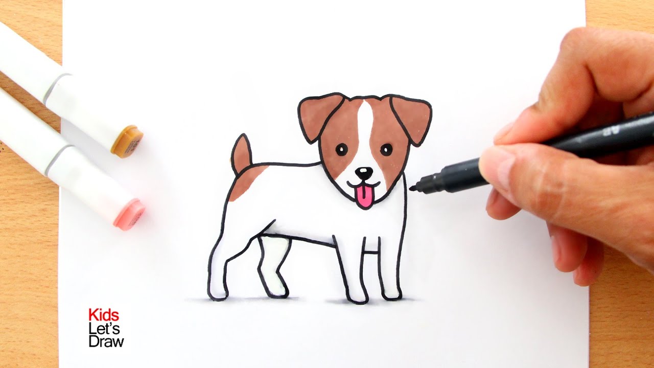 Ravensburger CreArt – Pintura Por Números De Cachorros Jack Russell Para Niños De 7+ Años, Kit Completo Con Lienzo Y Pinturas
