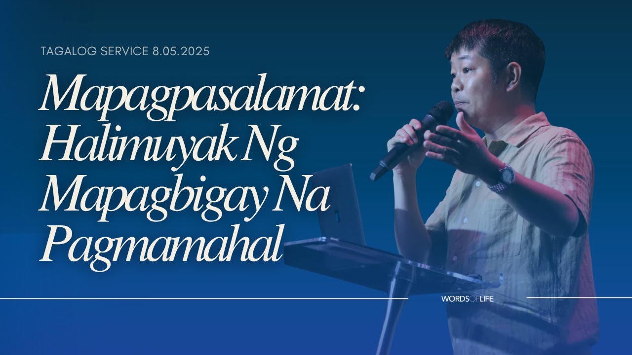Mapagpasalamat: Halimuyak Ng Mapagbigay Na Pagmamahal | Ps. Arnold Pacis | Tagalog Service 2:00PM