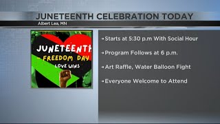 Juneteenth celebration taking place Thursday in Albert Lea
