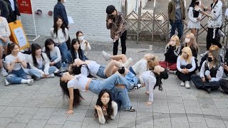 4×4 STUDIO_포텐(4TEN)&에일린(AILEEN) GUEST TEAM_레드크루(RED CREW)&힙파티(HIP PARTY) 1부-3 홍대버스킹