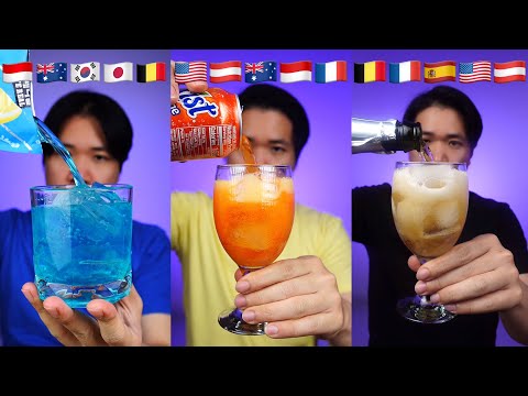 KOMPILASI MINUM MINUMAN DARI BERBAGAI NEGARA 