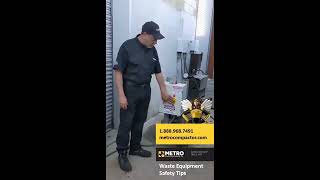 Waste Equipment Safety Tips - Super Service by Metro Compactor Service - Tip#2